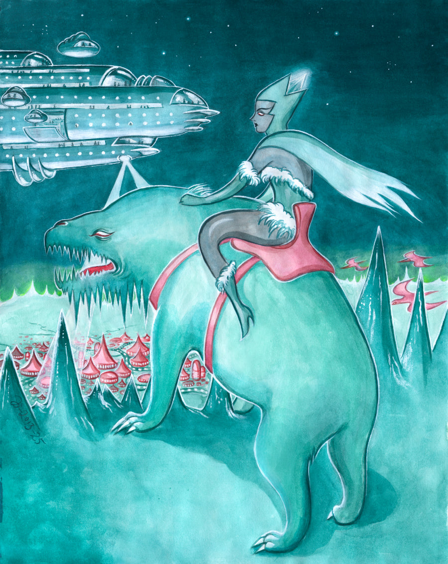 Searchlights – original art