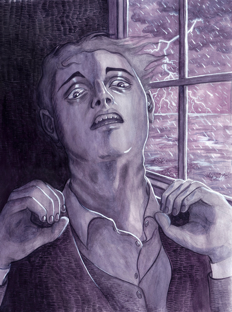 A Tale of an Empty House – original art