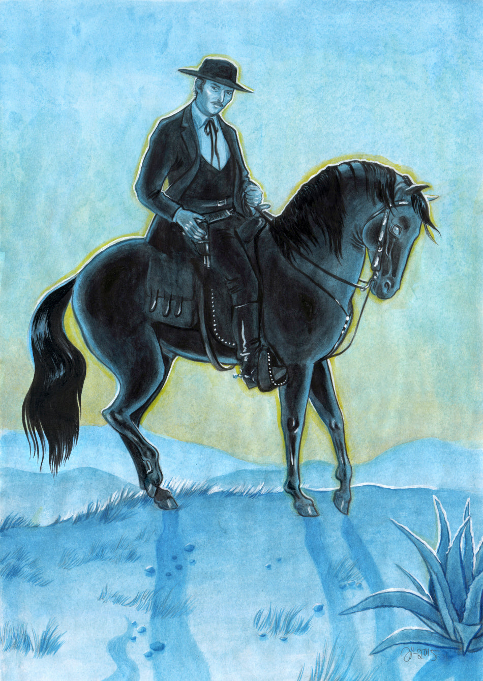 Lee Van Cleef – A3 print