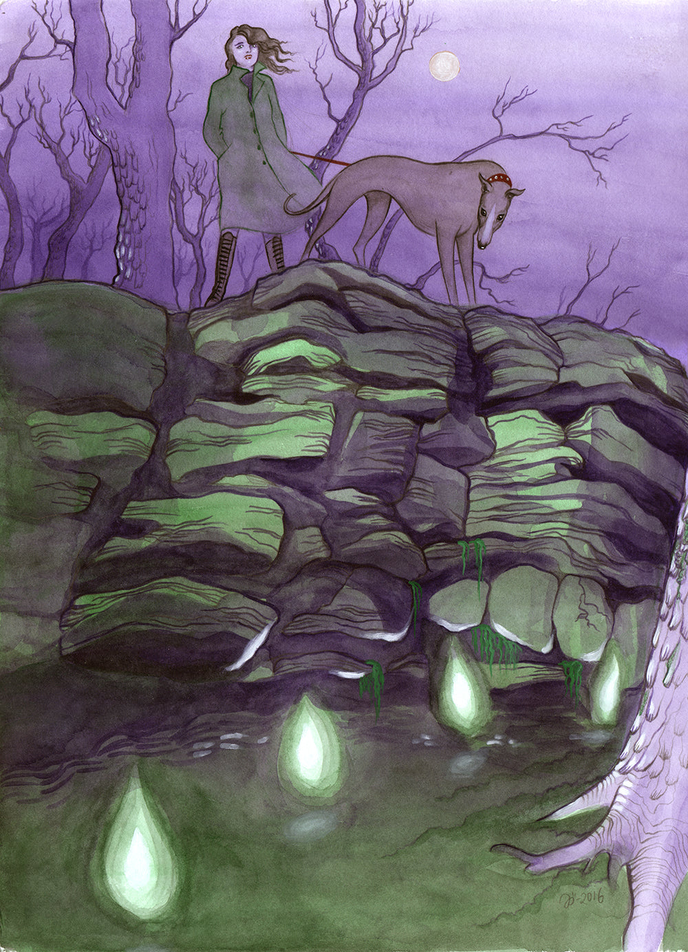 Wisps – original art