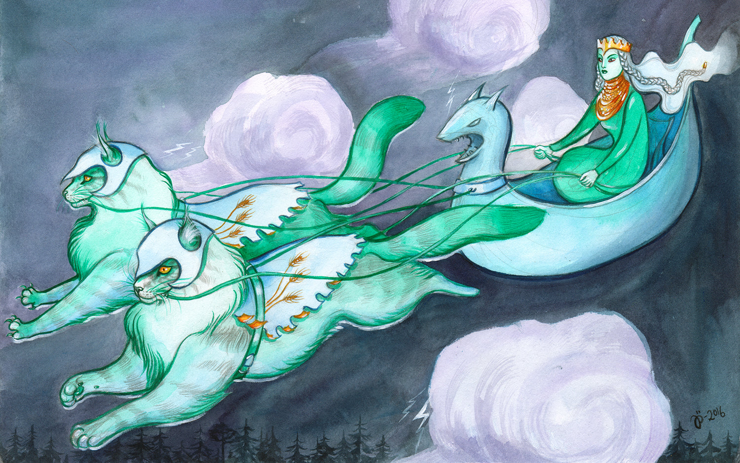 Freya – original art