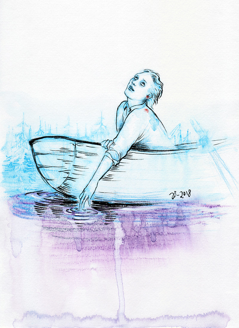 Mermaid's Call – original art