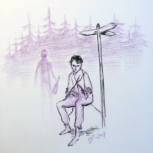 Crossroad – original art