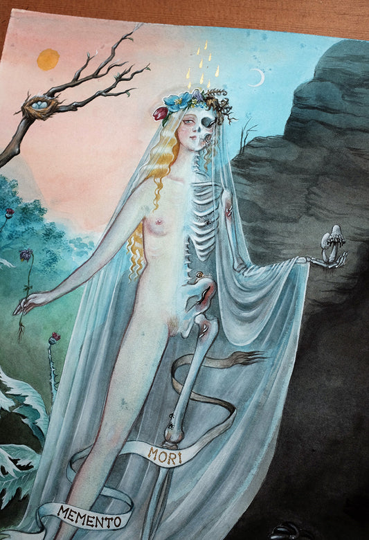 Memento Mori II – original art