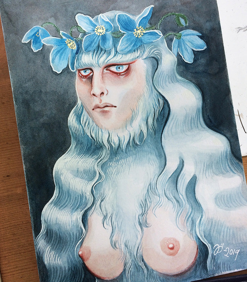 Yeti – original art