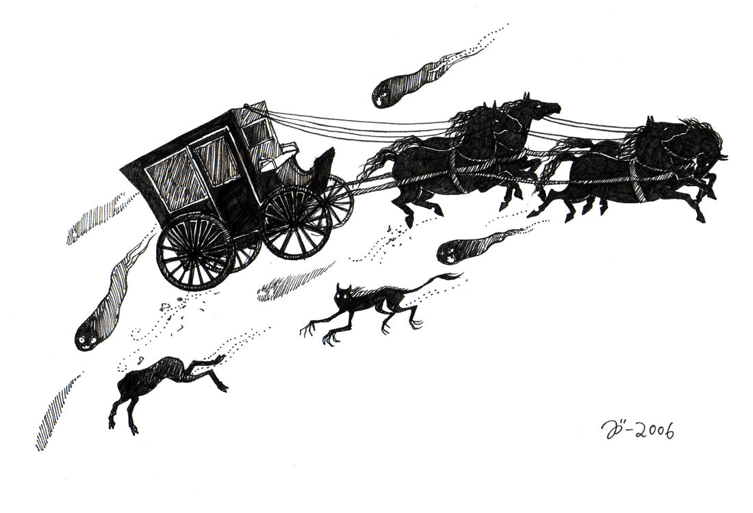 Carriage – A5 print