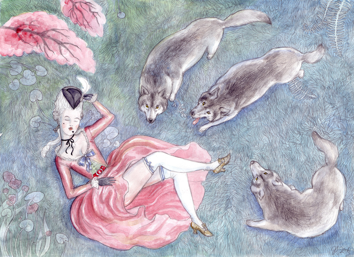 Wolves – A3 print