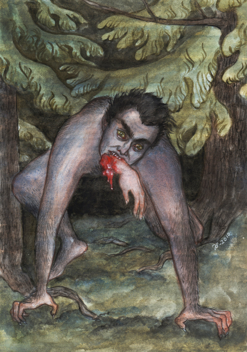 Werewolf – A4 print
