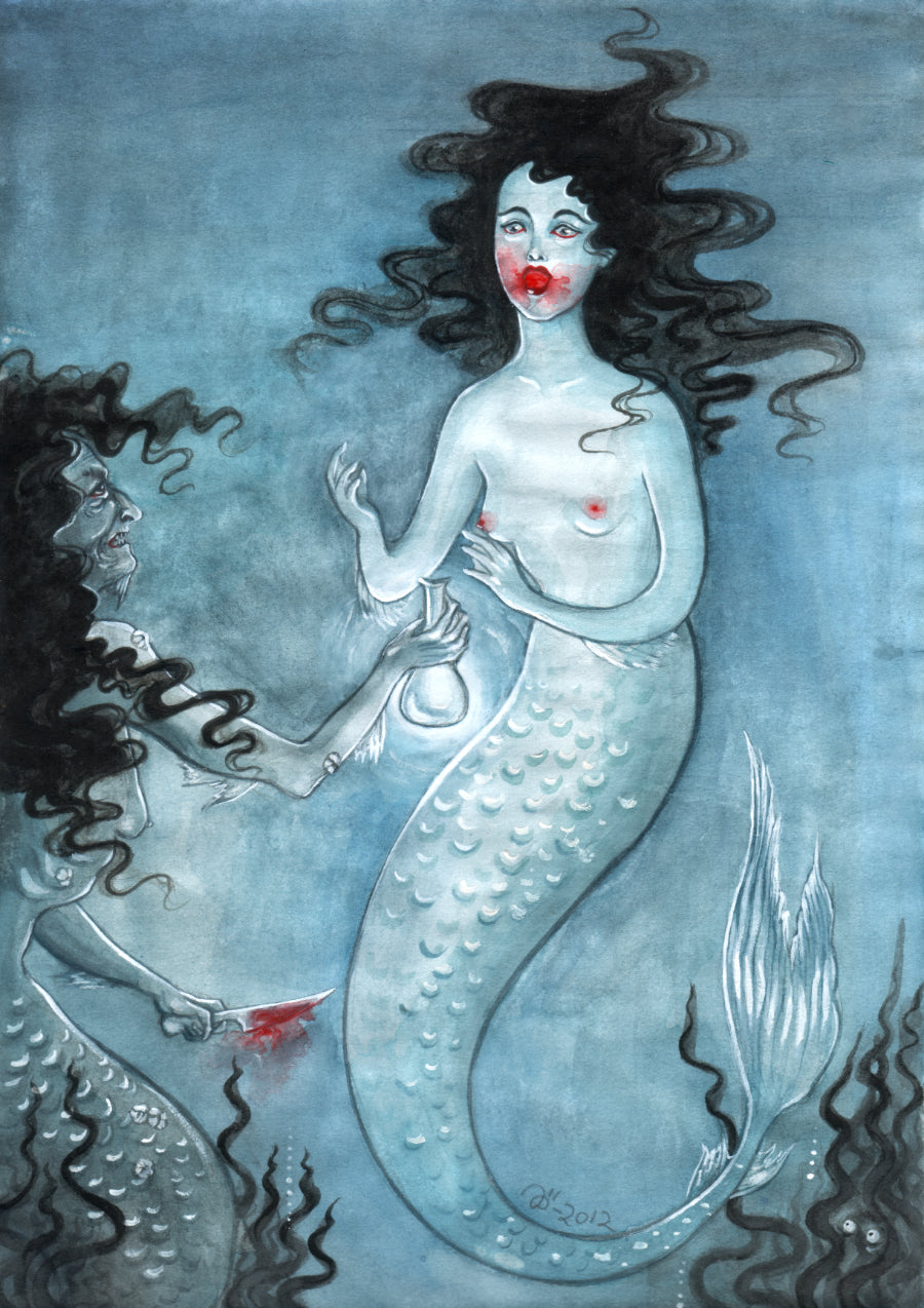 The Sea Witch – A4 print