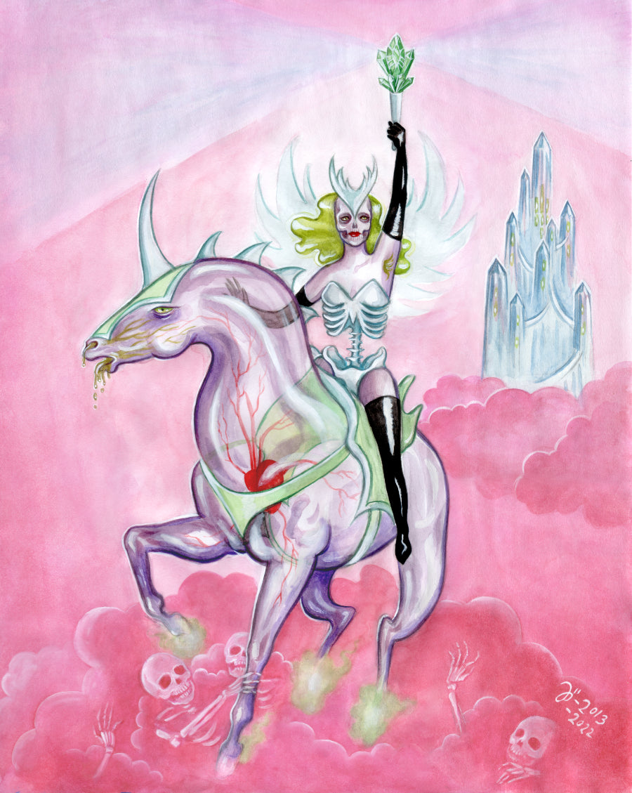 The Crystal Sceptre – A3 print