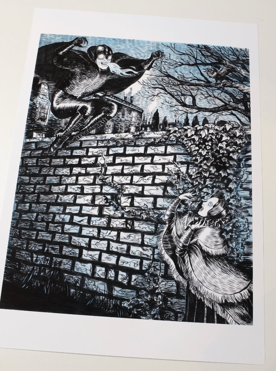 Spring-Heeled Jack – A3 print