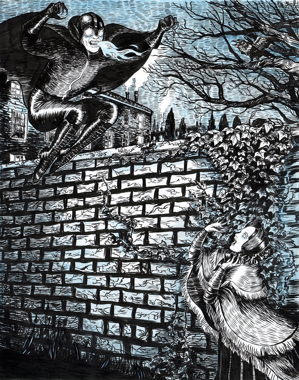Spring-Heeled Jack – A3 print