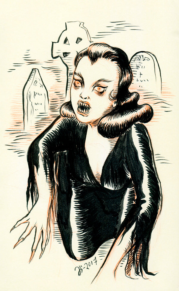 Ghoul – A5 print