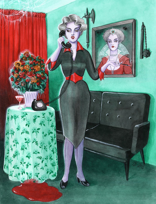 Phone Call – A3 print