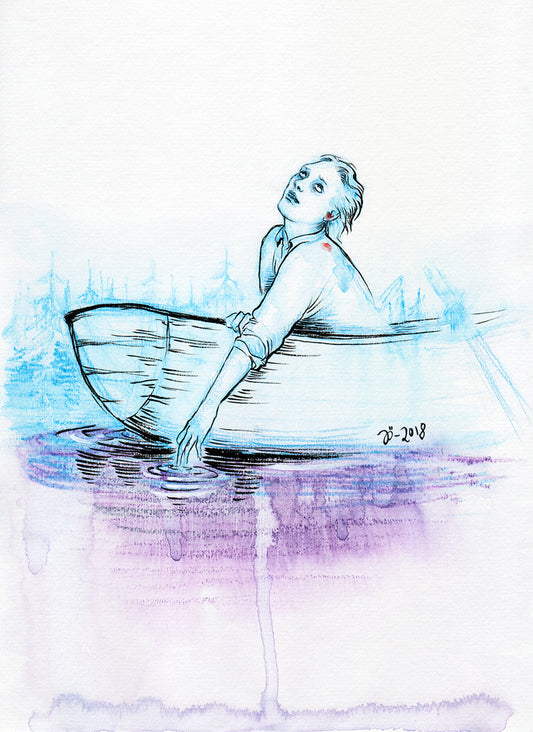 Mermaid's Call – A4 print