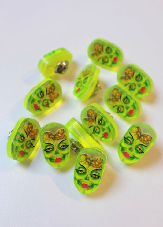 Ghoul Face Pin