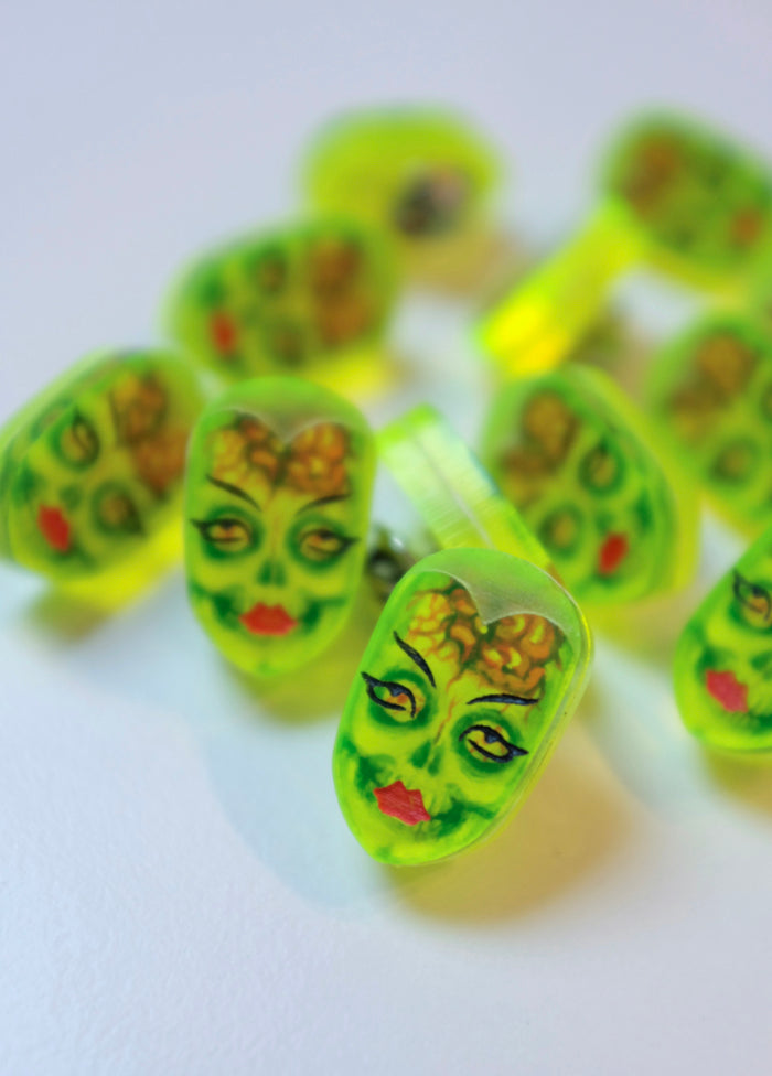 Ghoul Face Pin