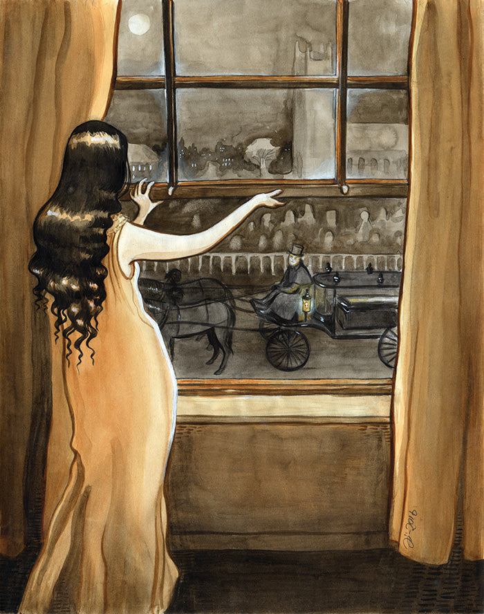 Ghost Story Illustrations – Postcard set