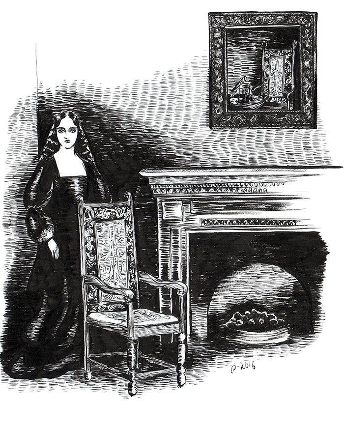 Ghost Story Illustrations – Postcard set