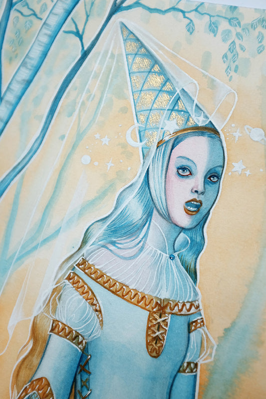 Lady and Unicorn – original art