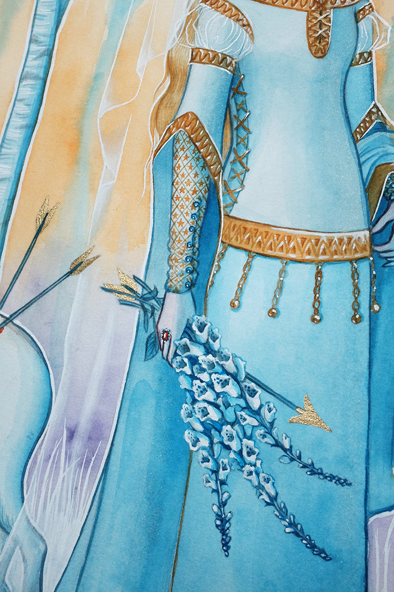 Lady and Unicorn – original art
