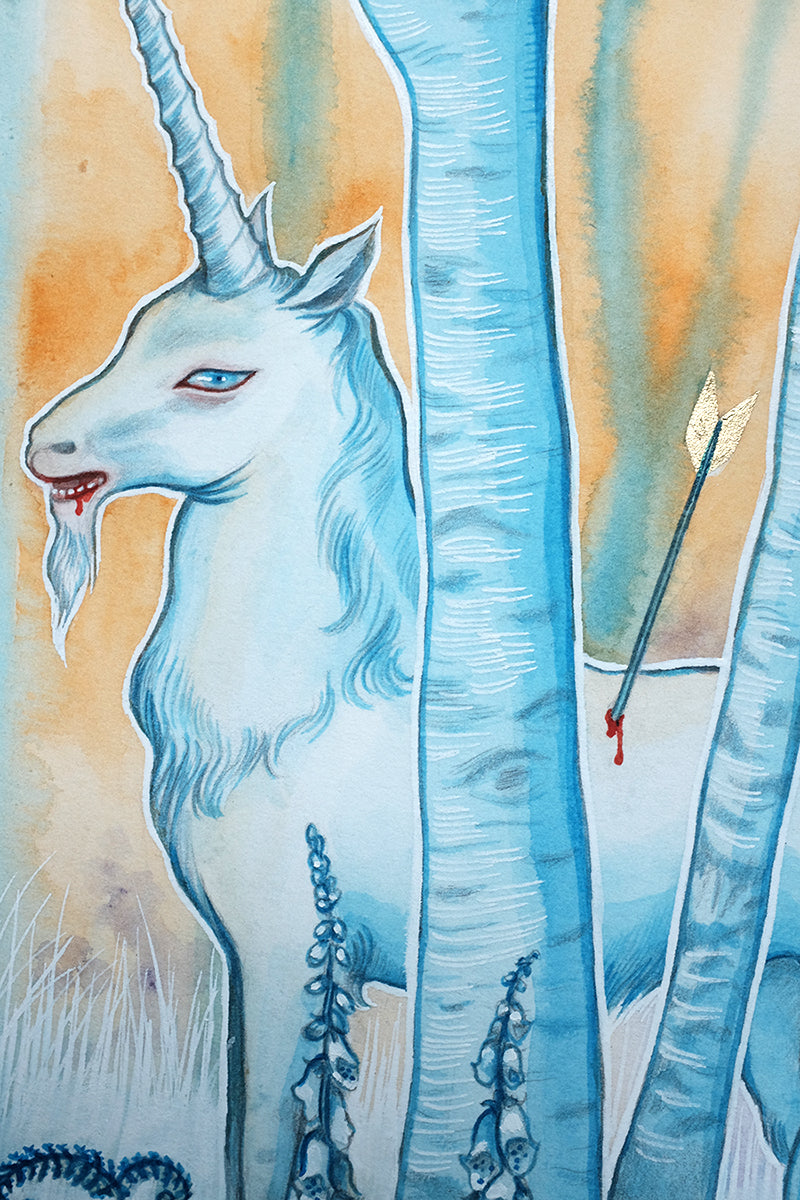 Lady and Unicorn – original art