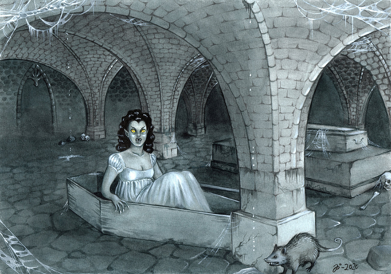Crypt – A4 print