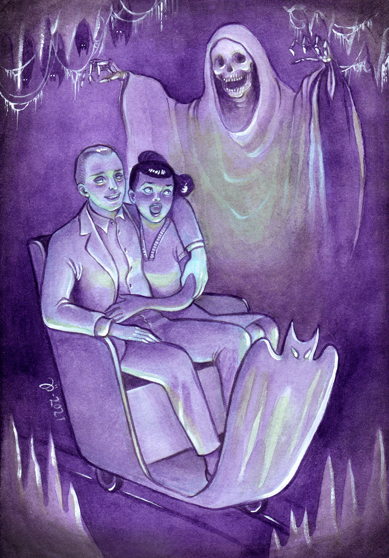 Ghost Train – original art