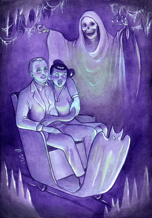 Ghost Train – Postcard