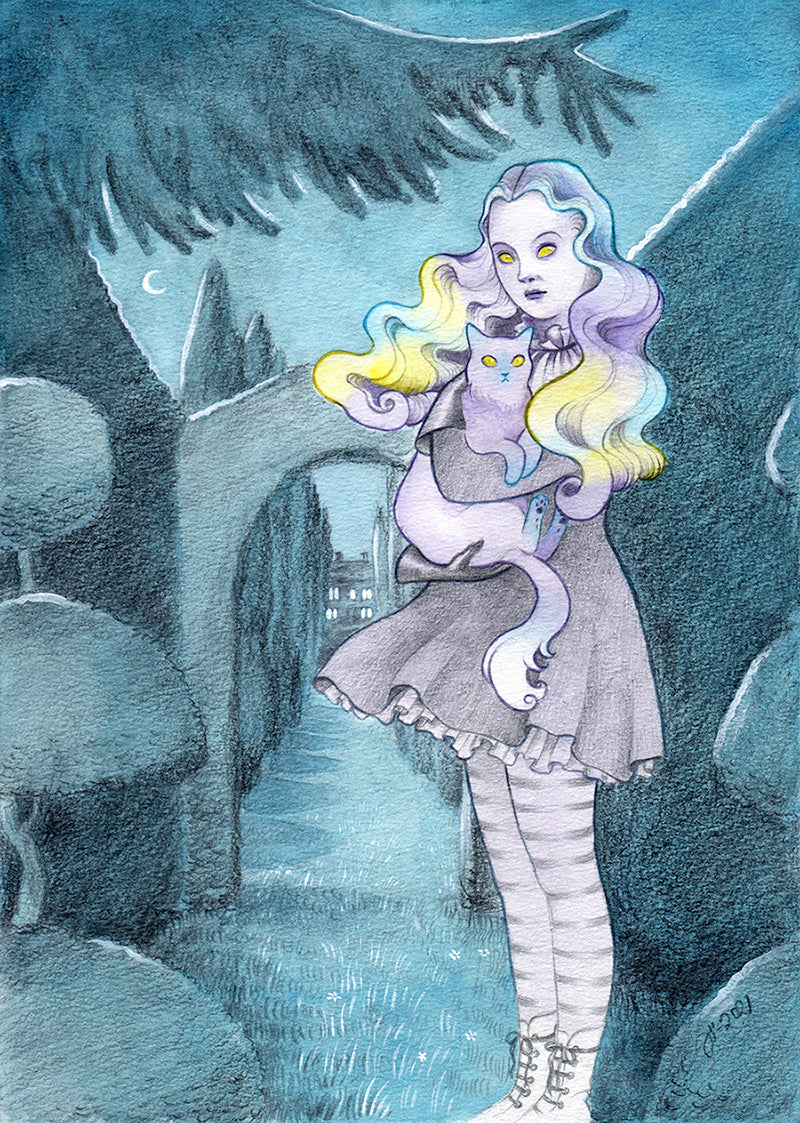 Moonlight – A4 print