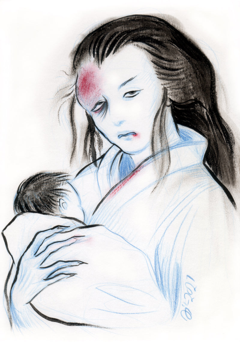 The Ghost of Yotsuya – A5 print
