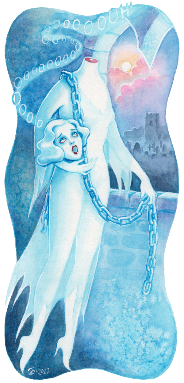 Ghost – A4 print