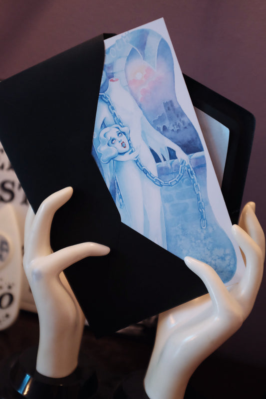 Deluxe Ghost Halloween card