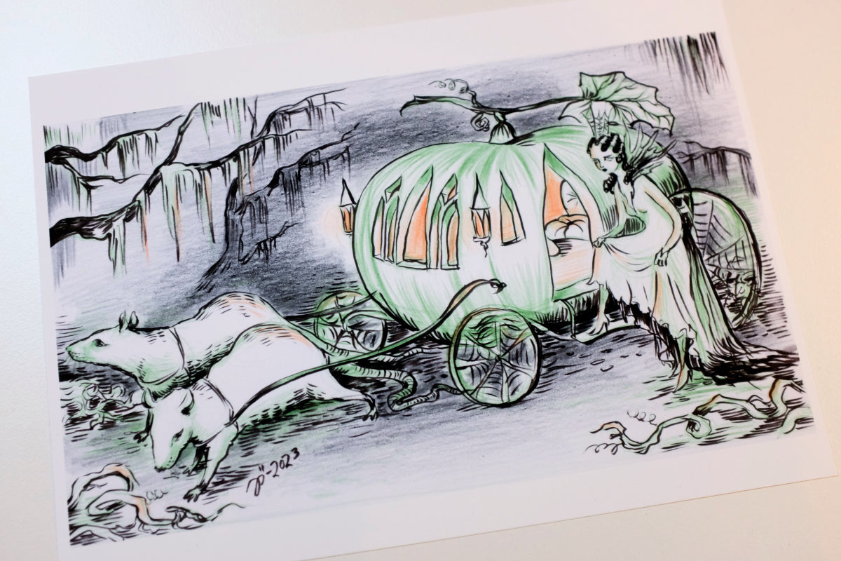 Pumpkin Princess – A5 print