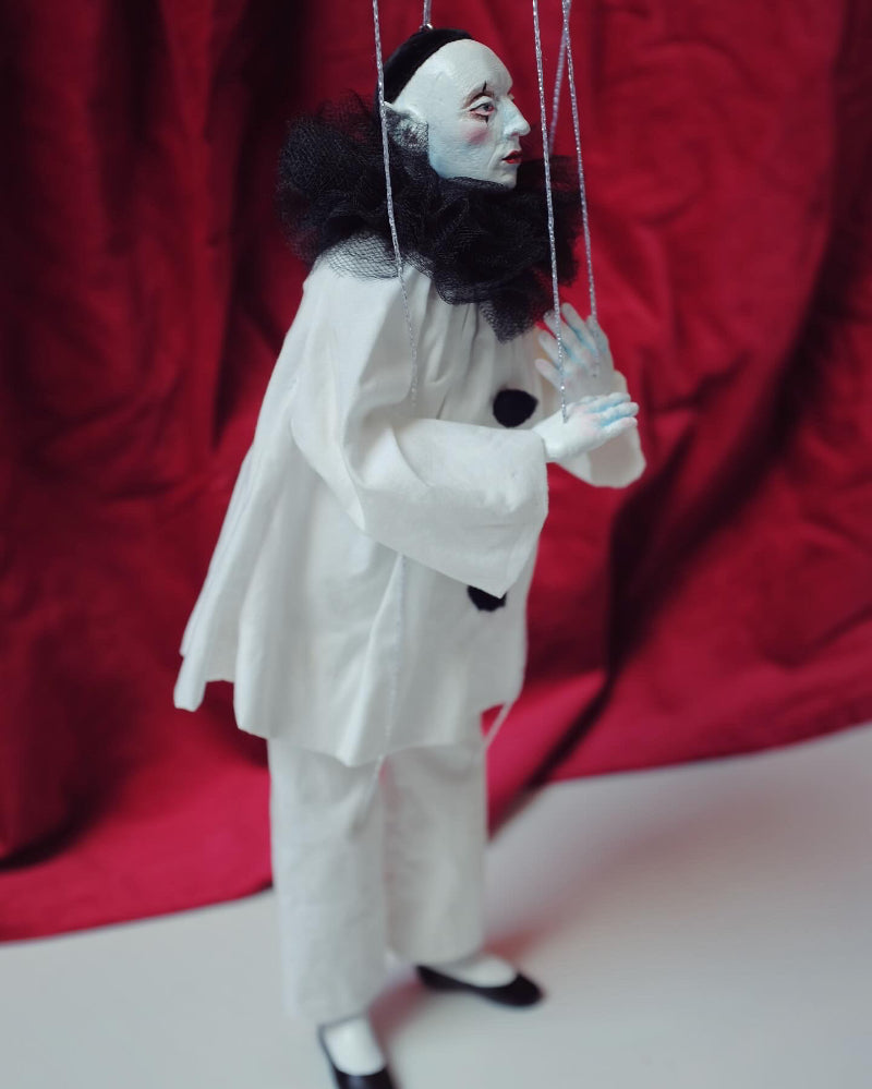 Pierrot Marionette Doll