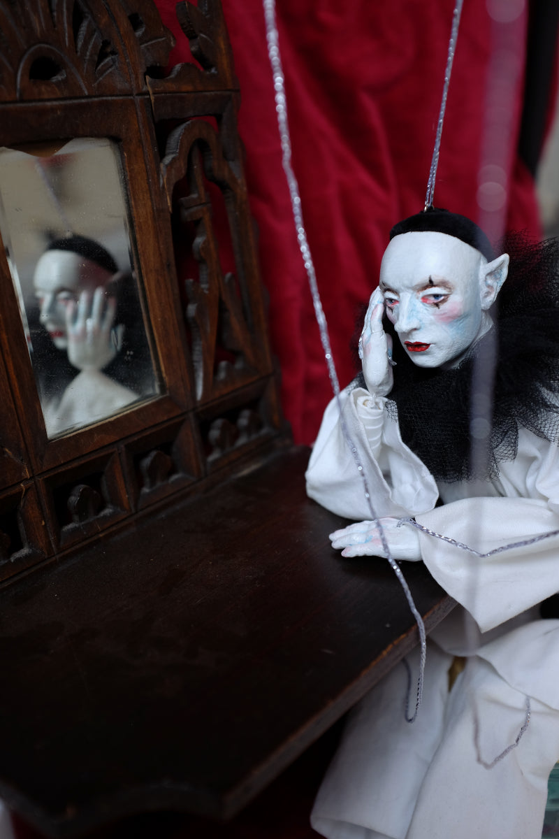 Pierrot Marionette Doll