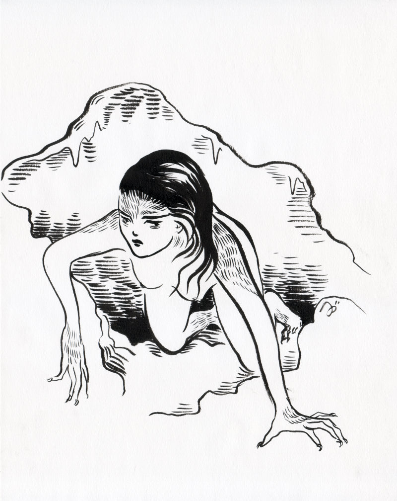 Wild Woman II – original art