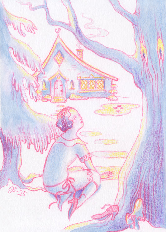 Storybook House II – A5 print