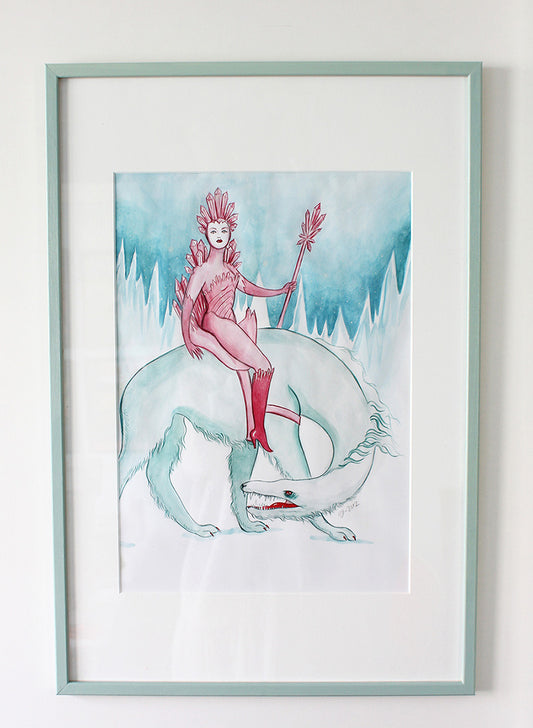 Crystal Guard – original art