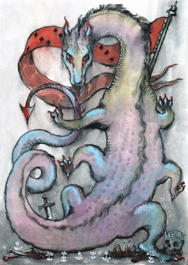 Dragon – A5 print