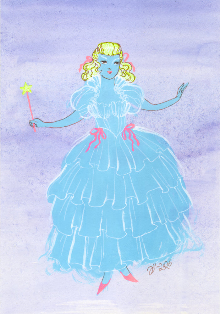 Neon Fairy – A5 print