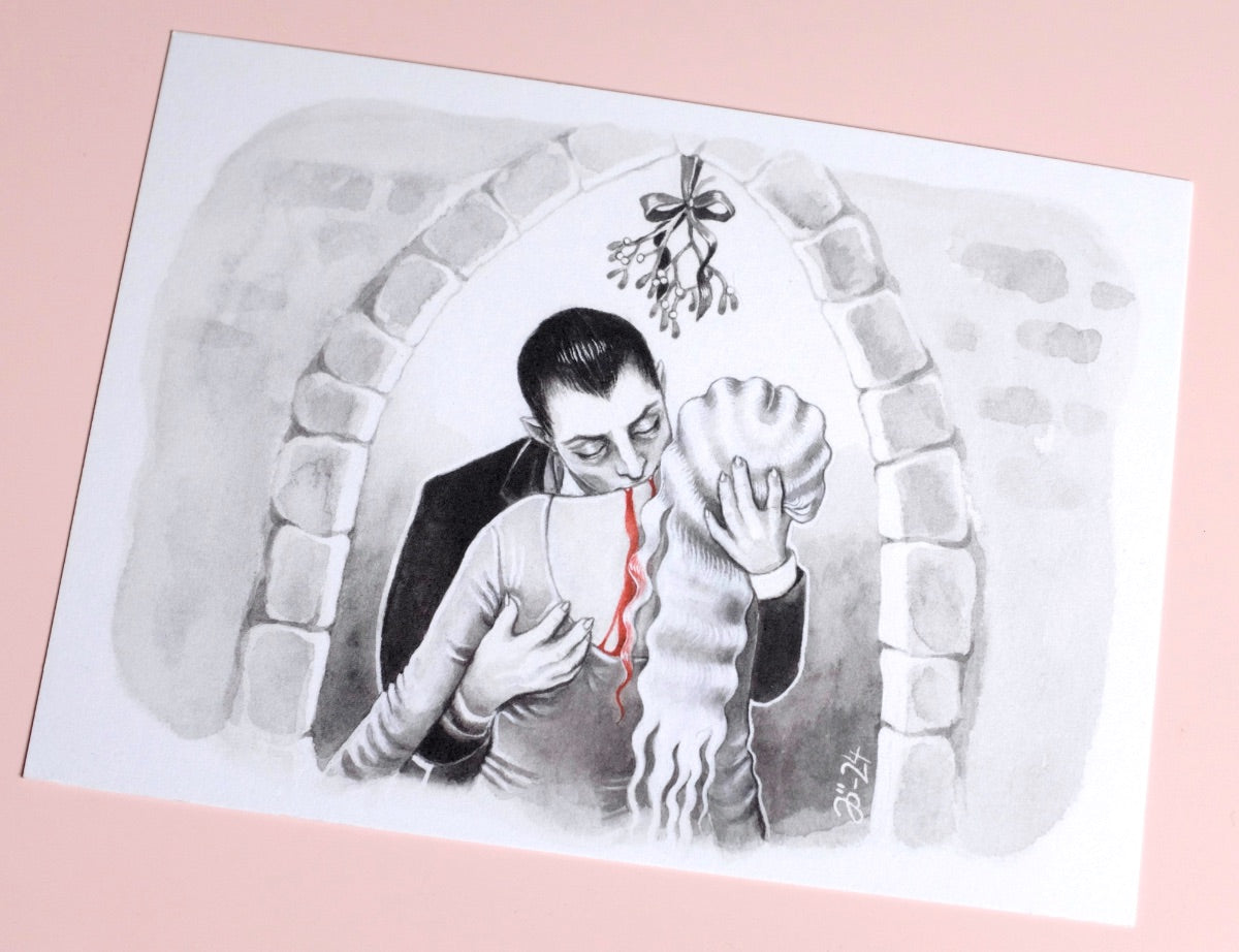 Mistletoe – Postcard