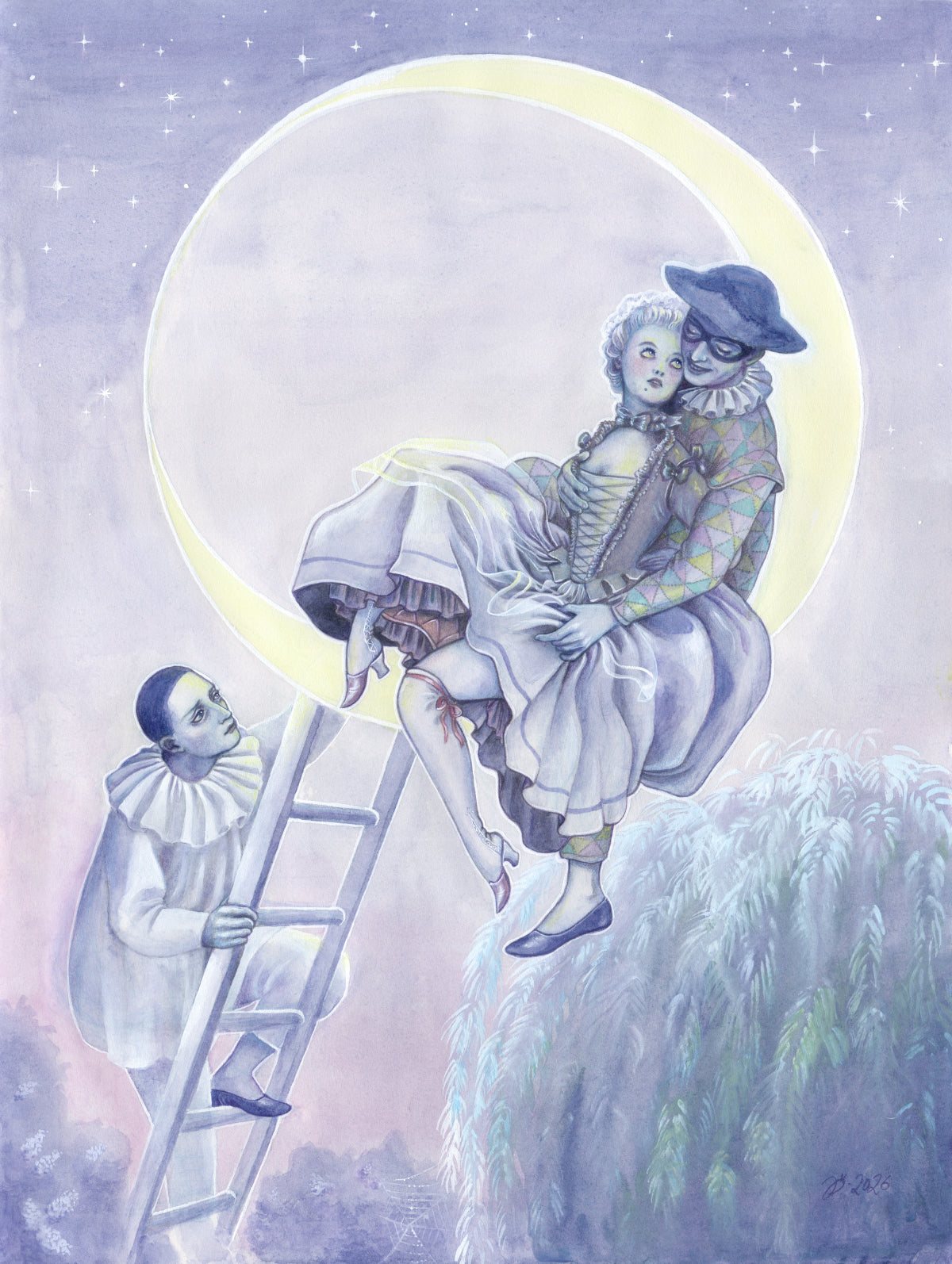 Moon – A3 print
