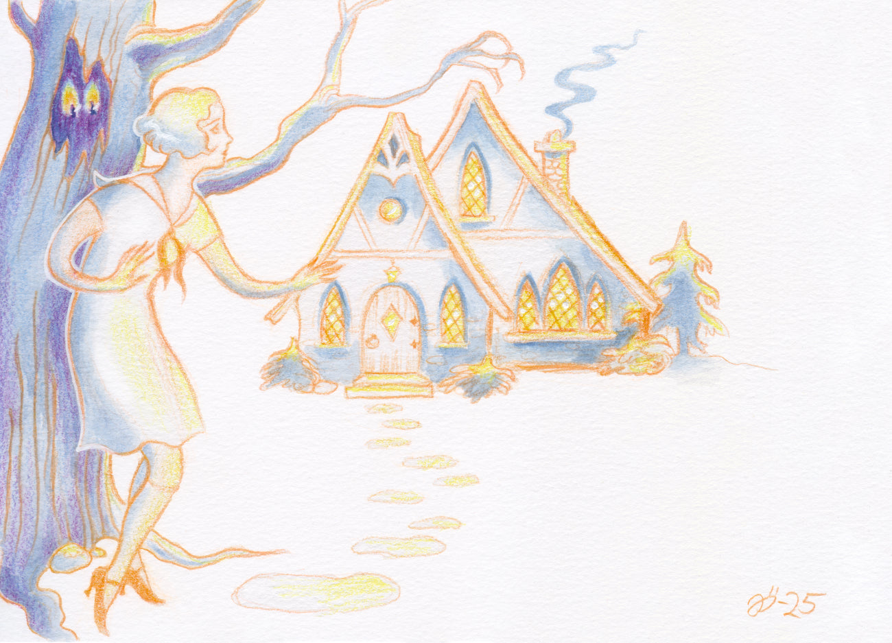 Storybook Houses – Postcard set