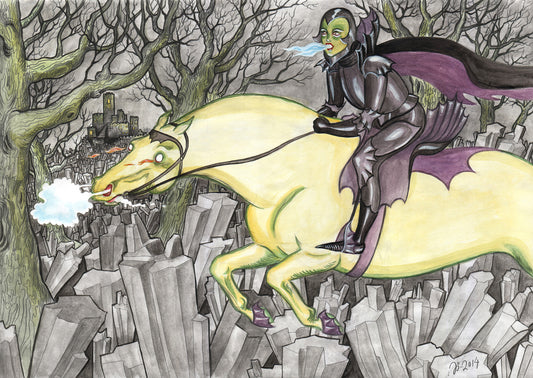 Fields of Stone – original art