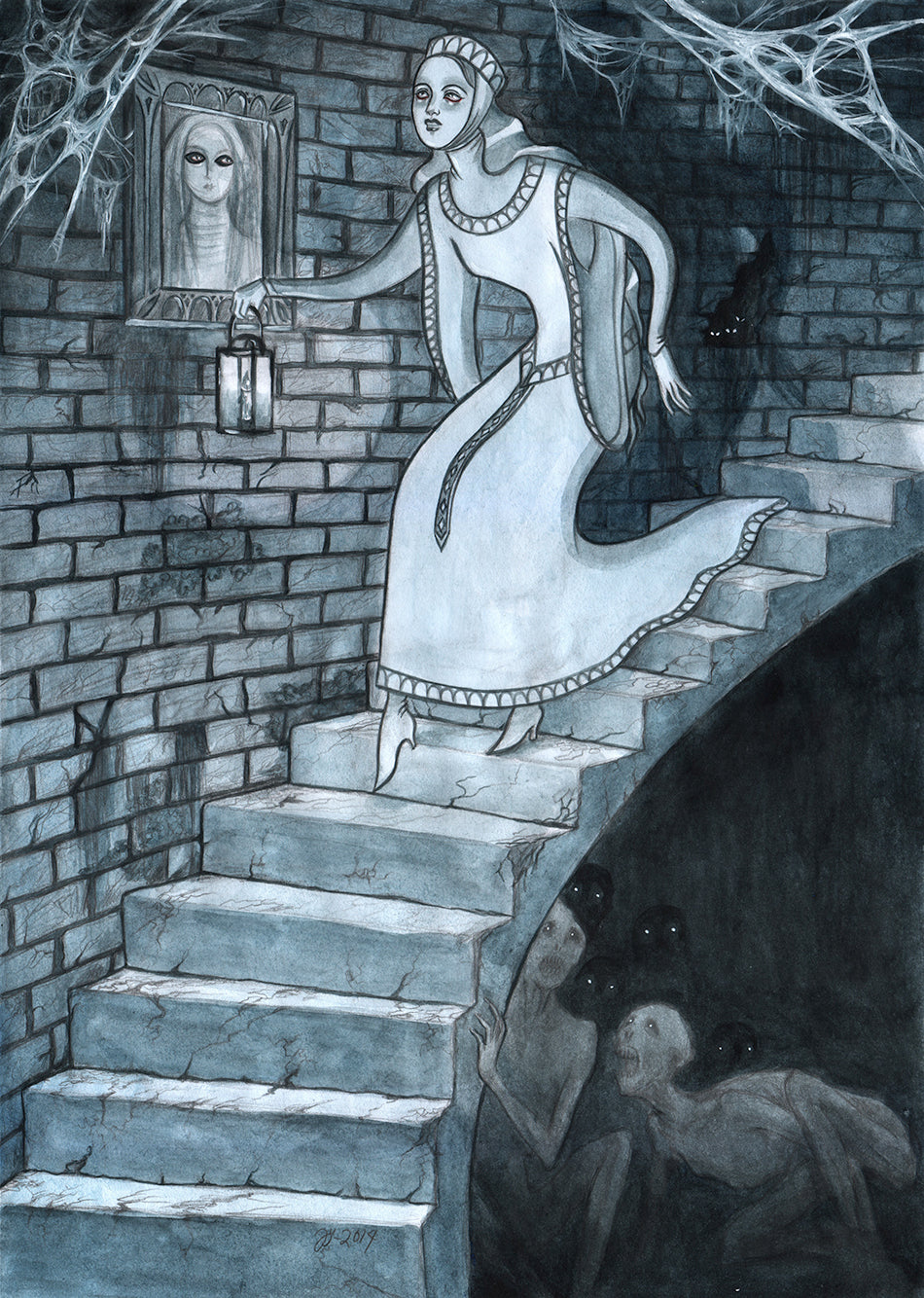 Stairs – original art