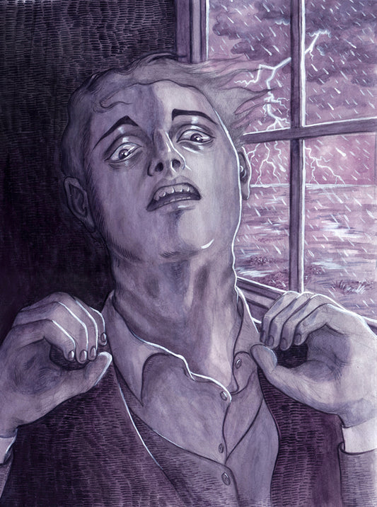 A Tale of an Empty House – original art