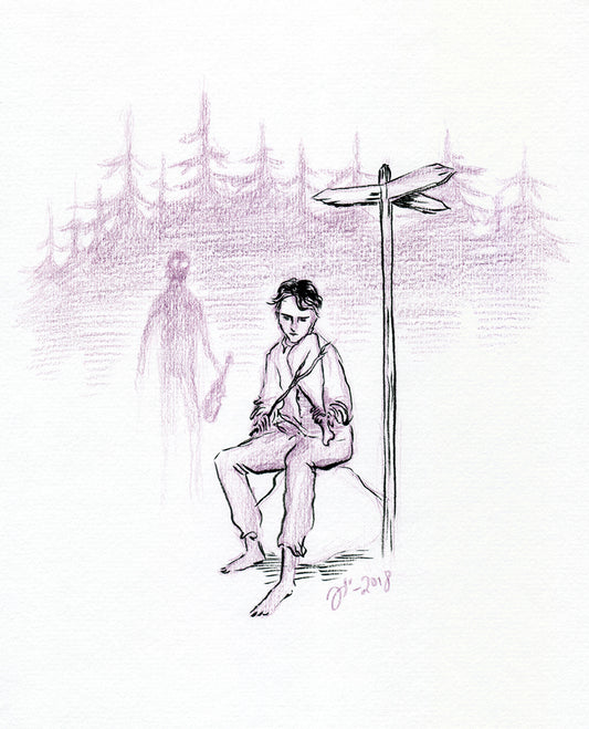 Crossroad – original art