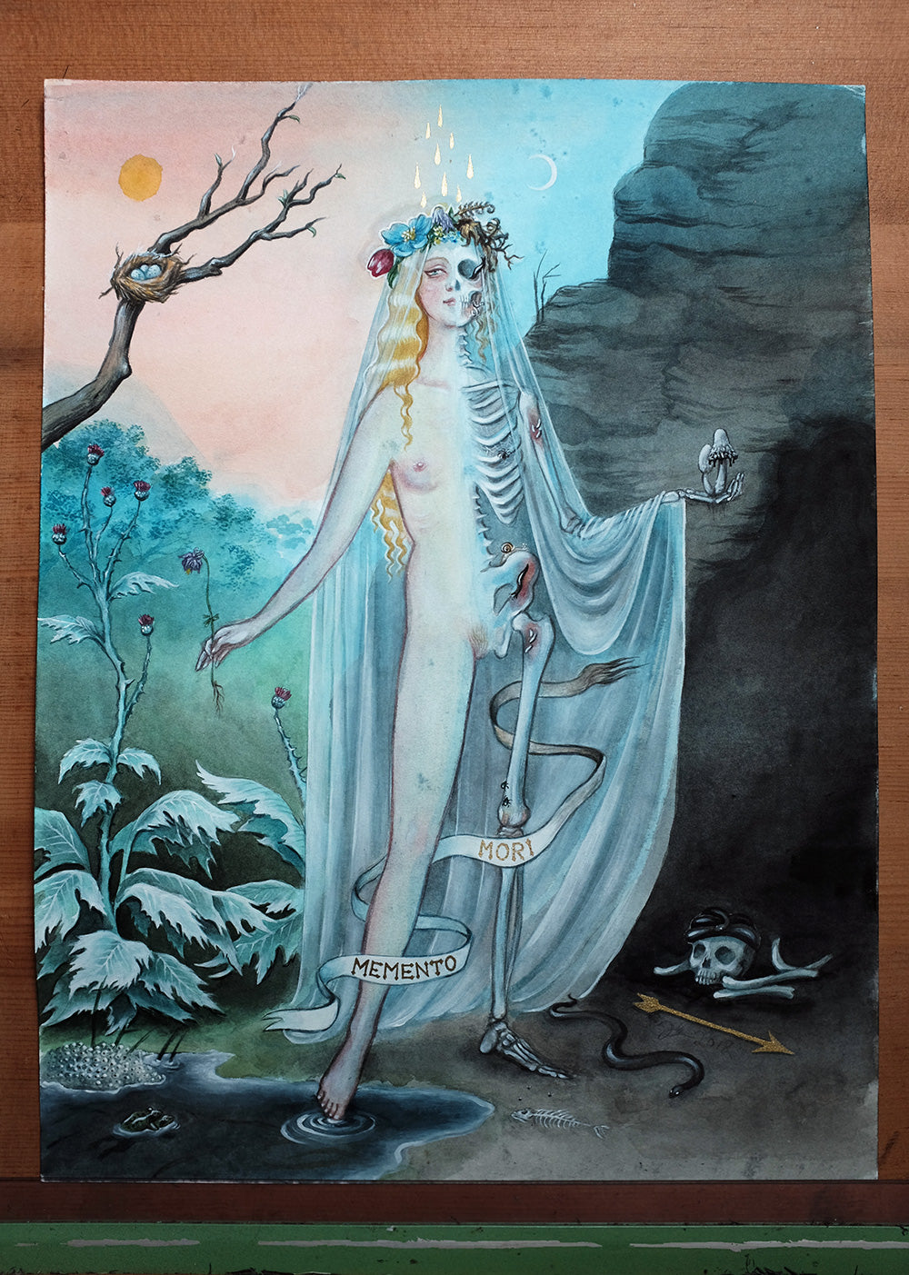 Memento Mori II – original art