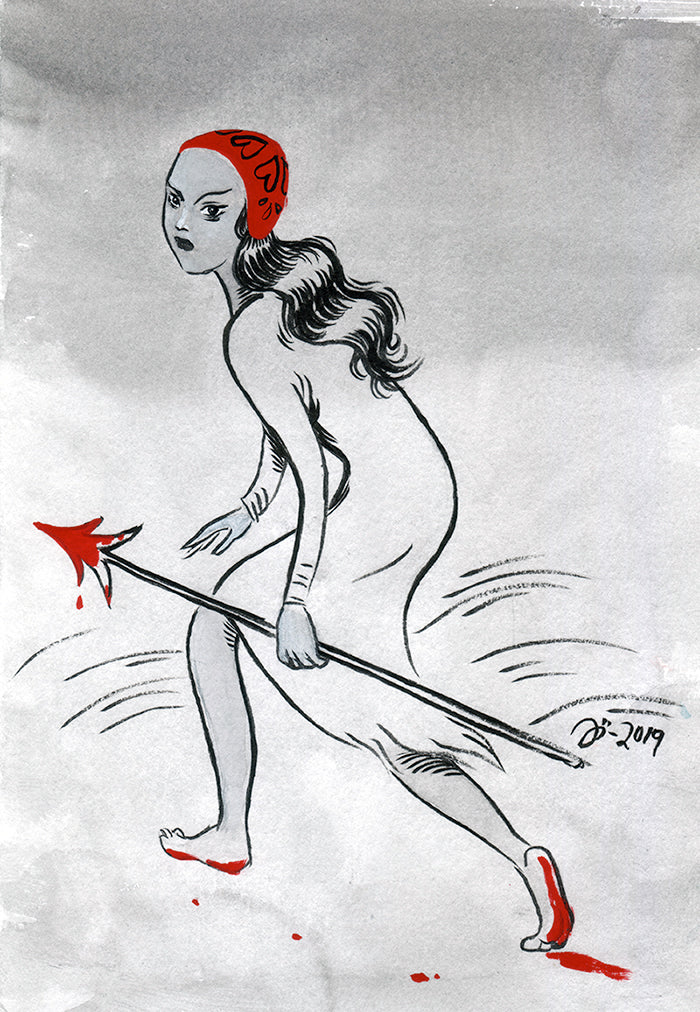 Red Cap – original art